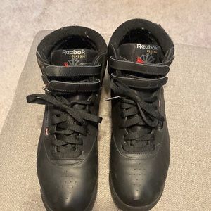 Reebok high top sneakers